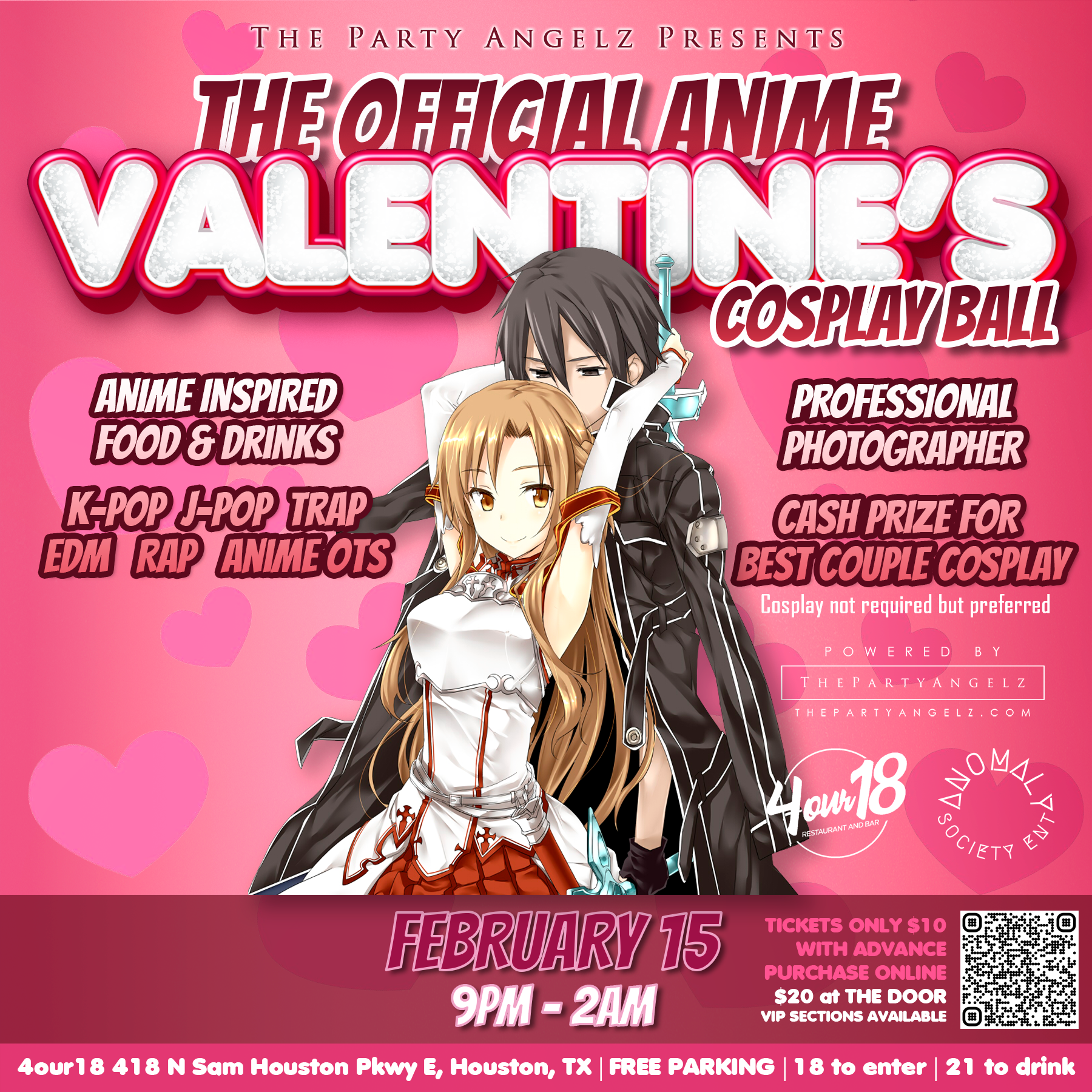 The Official Anime Valentine's Cosplay Prom