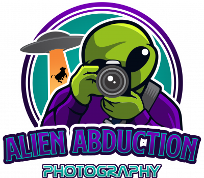 alien abduction photography logo b transparent